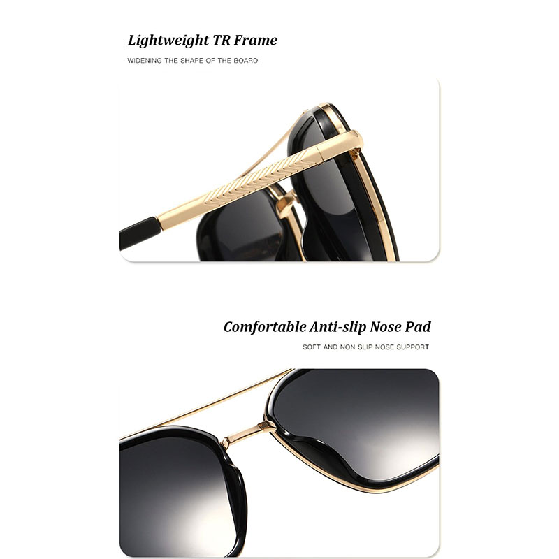 Cross Border Polarized Sunglasses for Men: Driving Fishing Specialty Shades Women's Premium UV Protective Prescription Sunglasses