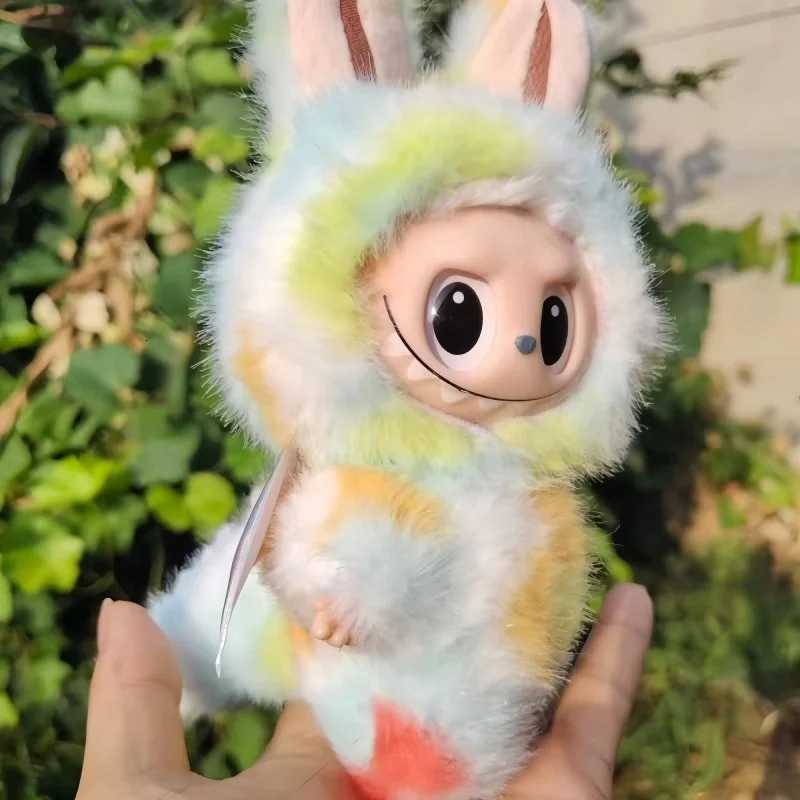 For 17cm Labubu Clothes Colorful Angel Only Clothes Cute Wings With Tail Jumpsuit Vinyl Doll Clothes Accessories Clothes GiftsT251018