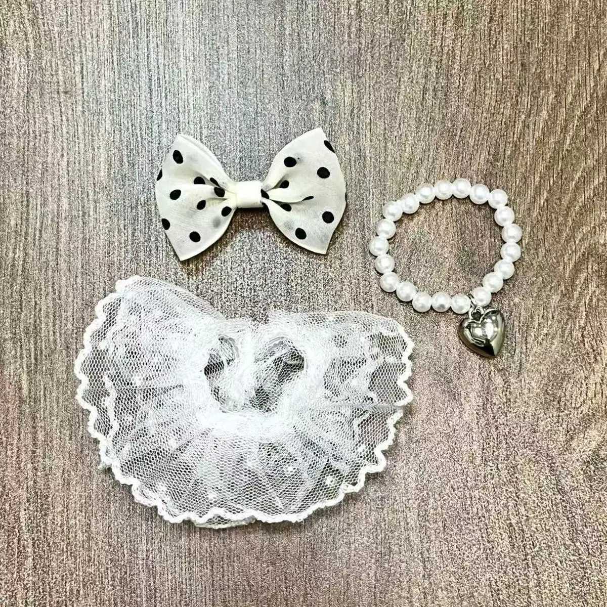 Anime Doll Clothes for 10cm Mini Labubu Doll Outfit Designer Luxury Polka Dot Dress Clothes Toy Labubu V4 Love Doll AccessorieT251018