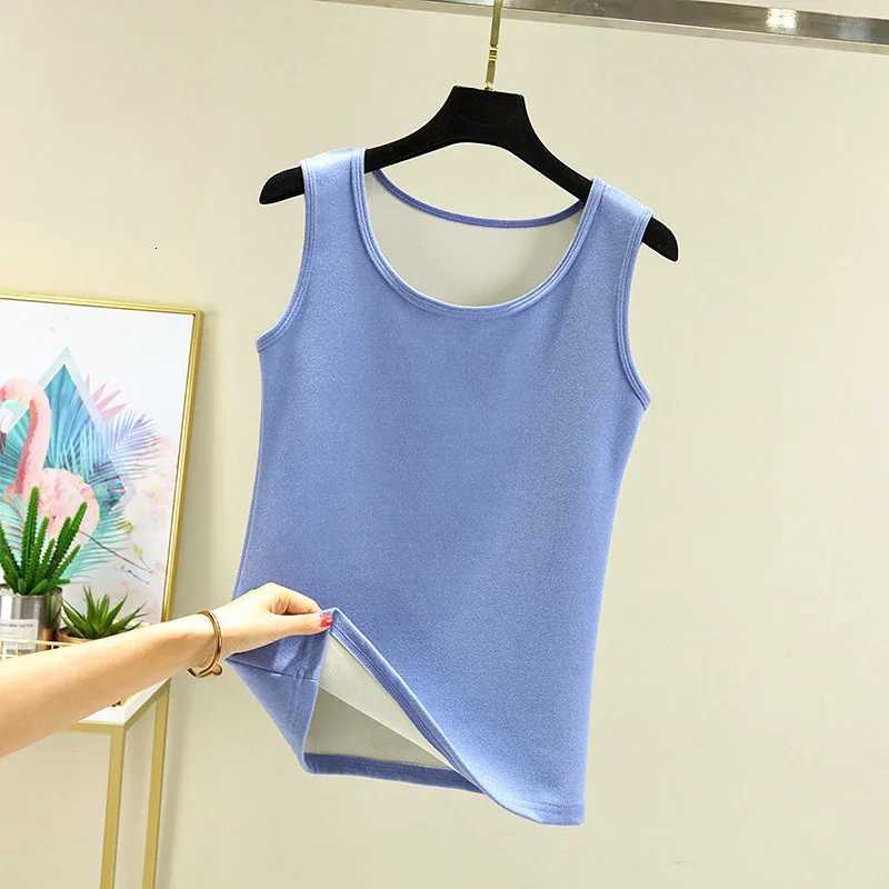 Heating Warm Vest for Women Thermal Underwear Tops Thickened Inner Wear Womens Intimates Bottoming Shirt Underwear Ropa Termica T251018