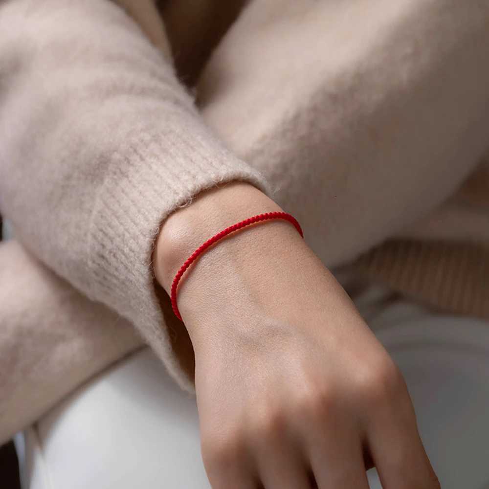 Handmade With Gold Plated Clasp Red String of Fate Bracelet For Men Women Unisex Protection and Good LuckL251018 H260129