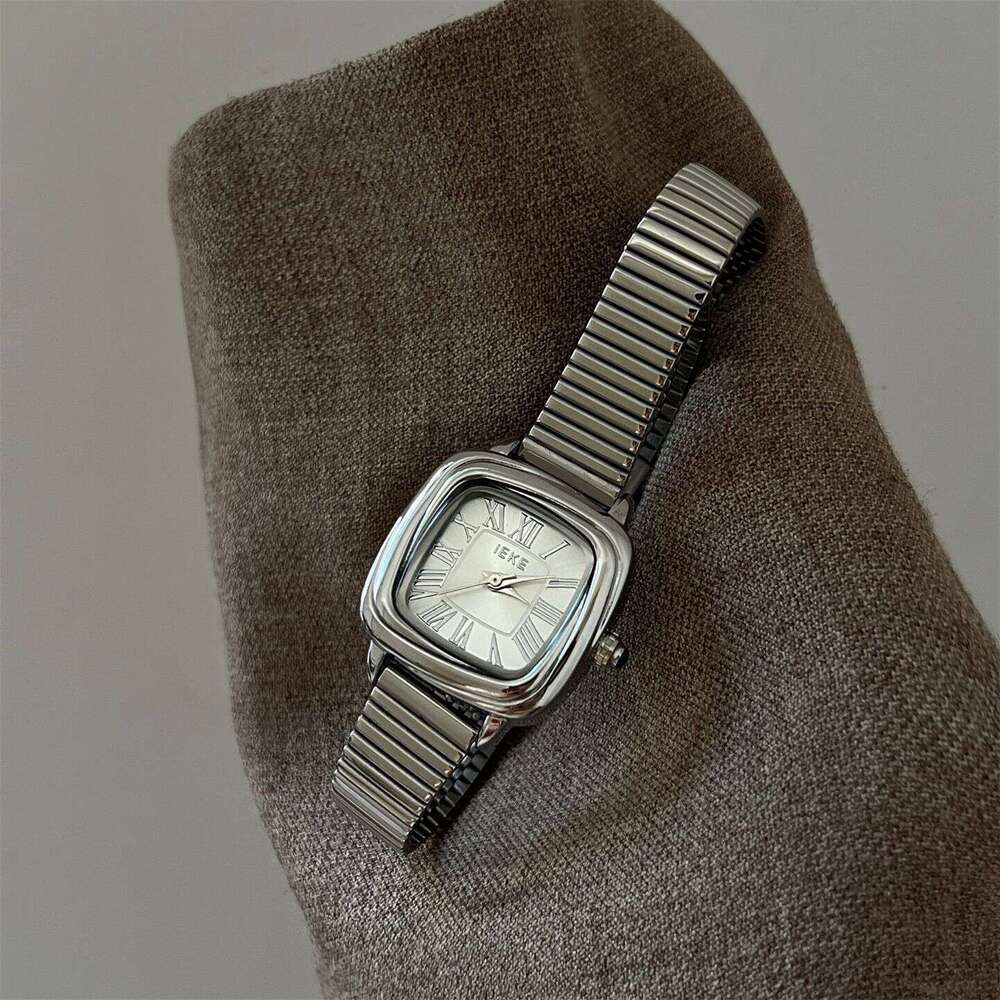 Vintage Style Square Dial Women Niche Designer High-End Quartz for Design Ladies Aixian Nu with Small Gold Watch