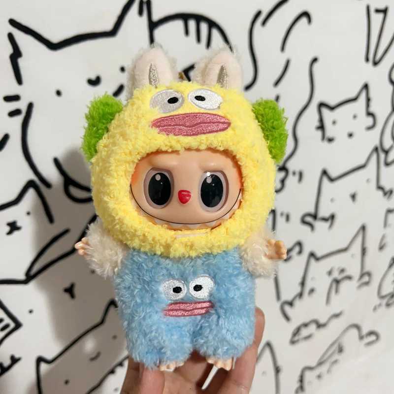 Cartoon Labubu Clothes 1017cm Kawaii Mini Idol Doll Clothes Accessories Toys for Girls Fans Gifts Anime Game PeripheryT251018