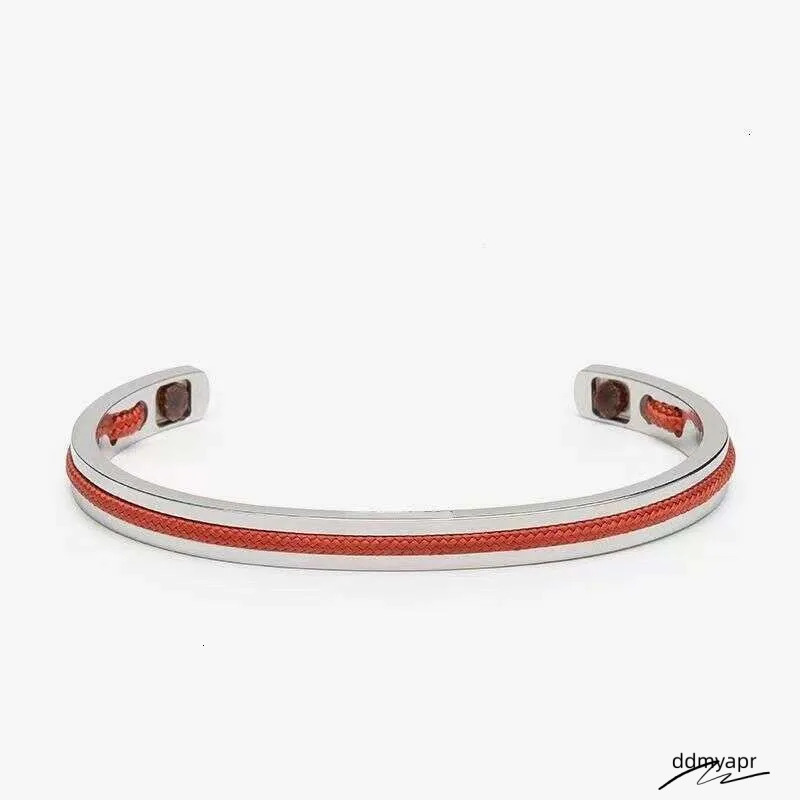 Handwoven Red Rope - Open Design, Creative Couple Bracelet ddmyApr With Black Accents