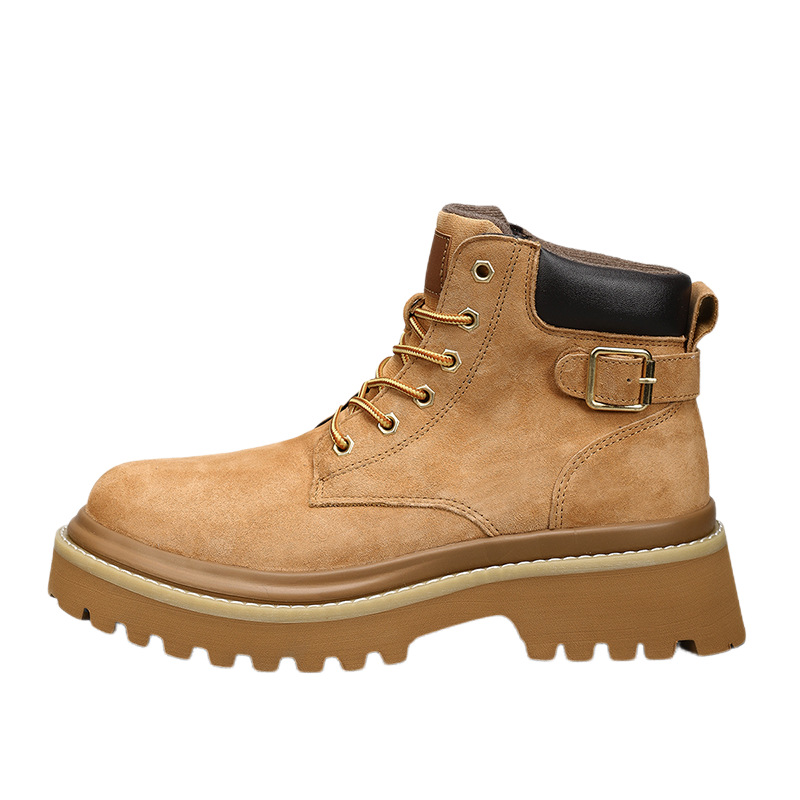 Free shipping designer Boots Short boots Martin boots are lightweight thick soled high quality trendy men shoes casual shoes fashion