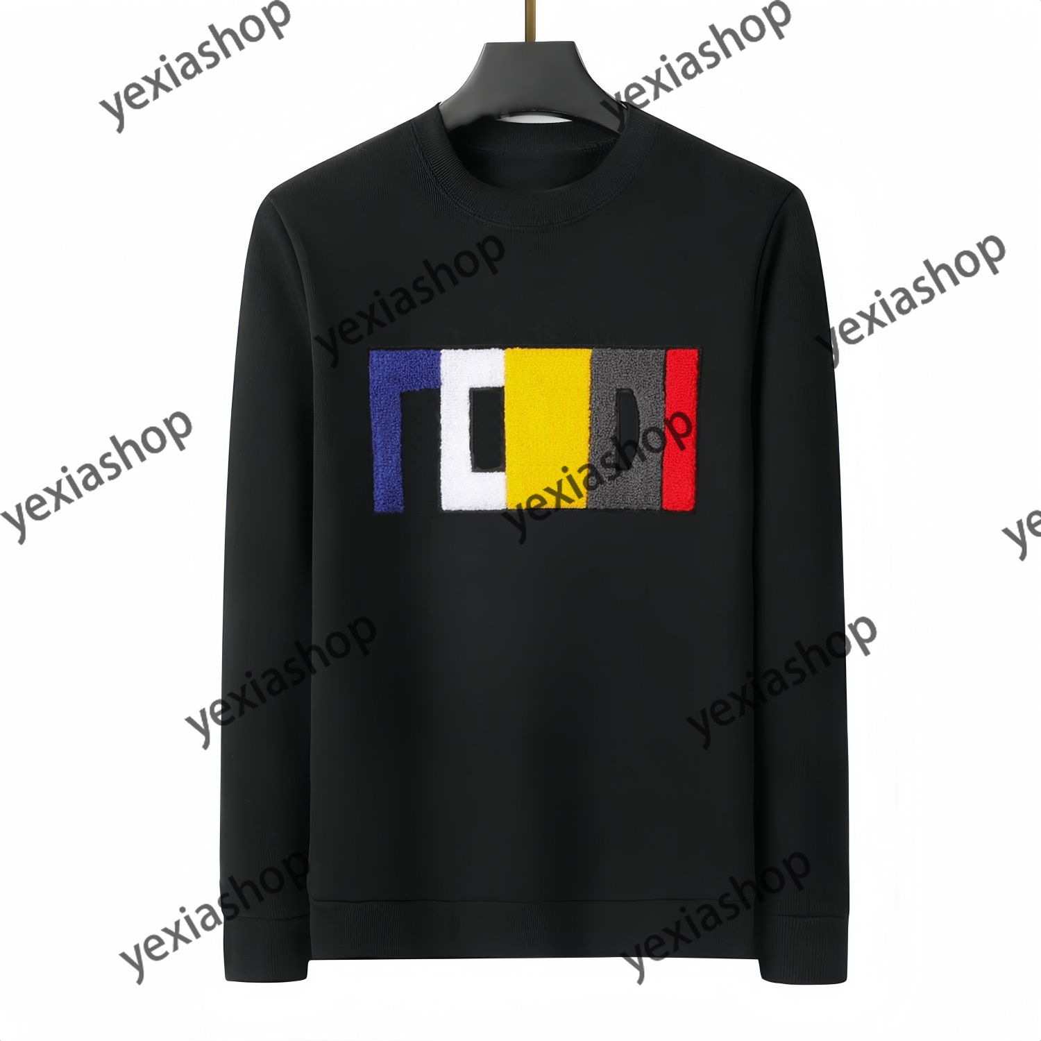 Mens Sweaters Autumn Fleece Thickened Sweater Designer Sweaters Wool Casual High Quality Hoodies Winter Long Sleeve Sweater Pullover Asian size M-3XL Q6