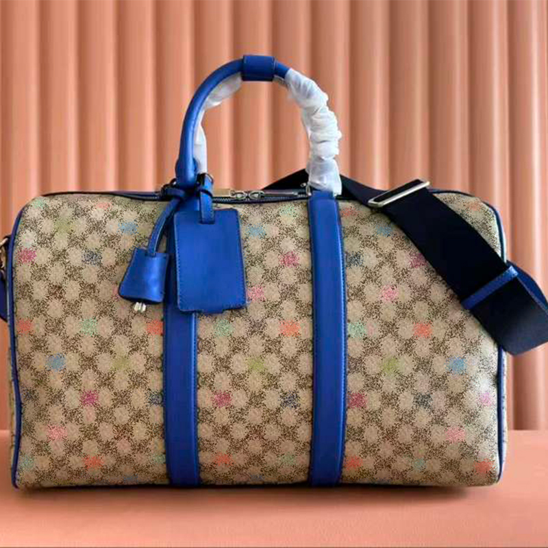 High quality men duffle bag designer purse large capacity luggage travel bag handbags women luxury designer bag totes purse crossbody shoulder leather duffel bags