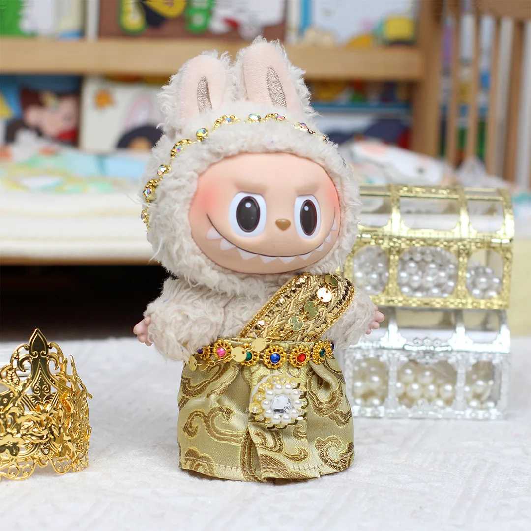 Clothes Only for 17cm Labubu V1v2v3 Clothes Thai Clothes for Labubu OutfitsT251018