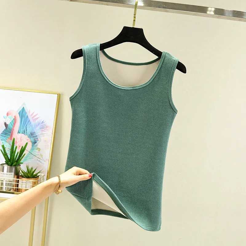 Heating Warm Vest for Women Thermal Underwear Tops Thickened Inner Wear Womens Intimates Bottoming Shirt Underwear Ropa Termica T251018