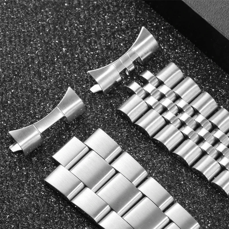 3 Styles 22mm Diving Steel Metal Strap For Duro Mdv1071A MDV1061A Watch Wristband Bracelet Watchband Replacement Parts 251027