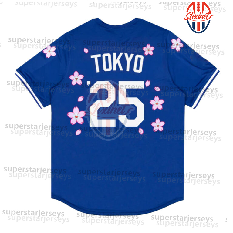 Custom 2025 World Series Baseball Jerseys Shohei Ohtani Mookie Betts Roki Sasaki Tommy Edman Hyeseong Kim Freddie Freeman Smith Edman