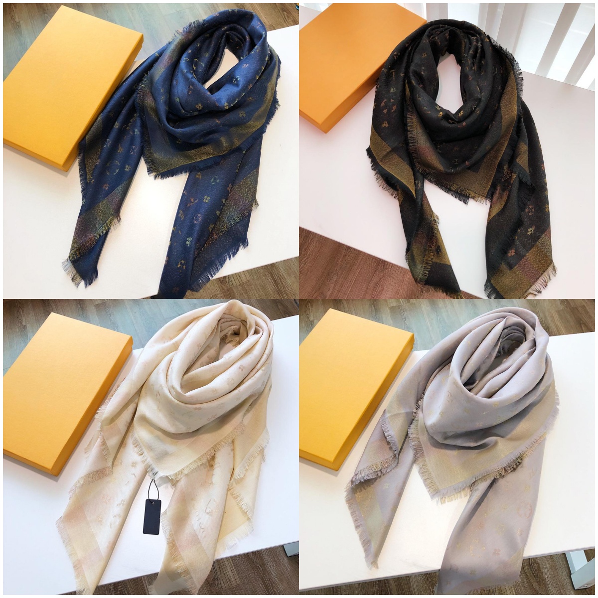 designer scarf for women designers cashmere silk scarf designer echarpe schal luxe twilly luxury sciarpa foulard scarfs sjaal shawl echarpe winter wool scarves VV