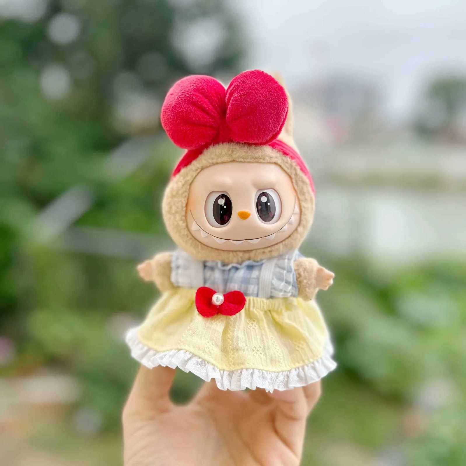 Clothes only the first and second generation pendant LABUBU clothes blind box Labubu sweet Snow White suit beautiful girlT251018