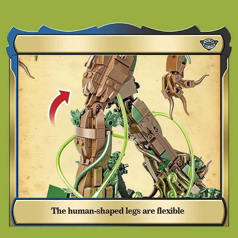 918PCS MOC Movie Expert Rings Dark Lord Building Block Set Magic World Lord Robot Assemble Model Bricks Toys Adult Kids Boy Gift M251018