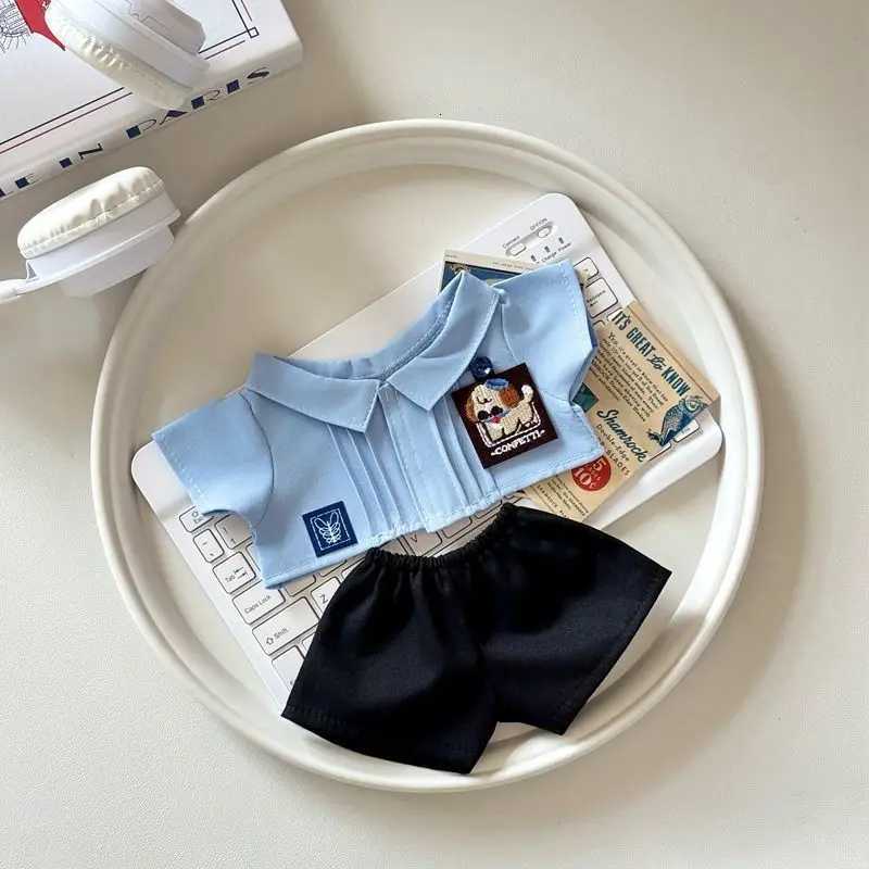 For Labubu Clothes 37cm Plush Doll Clothes Only Vinyl Doll Outfit Trendy Toy Doll Clothing Dolls Bag And Dolls ClothesT251018