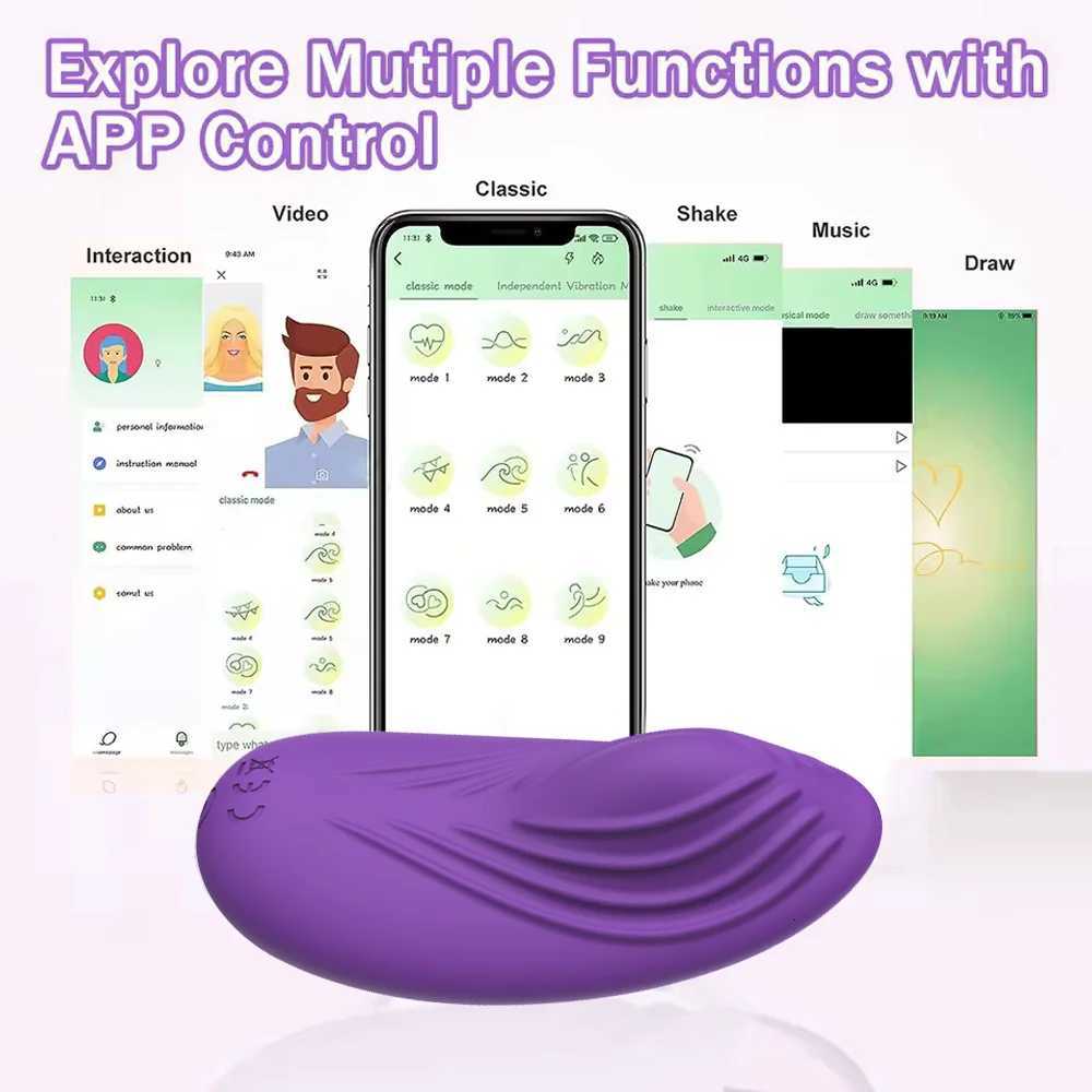 Butterfly Wearable Vibrator for Women Masturbator Wireless Remote Control Clitoris Stimulator Panties Orgasm Sex Toys for CoupleXJ251018