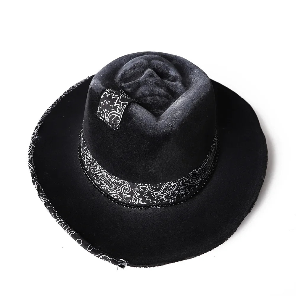 2024 Halloween Skull Hat Western European Cowboy Hat Ball Hat Sad Reaper Handmade Skull Hat Party Hats 251028