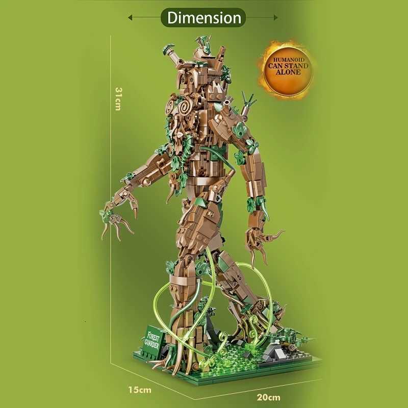 918PCS MOC Movie Expert Rings Dark Lord Building Block Set Magic World Lord Robot Assemble Model Bricks Toys Adult Kids Boy Gift M251018