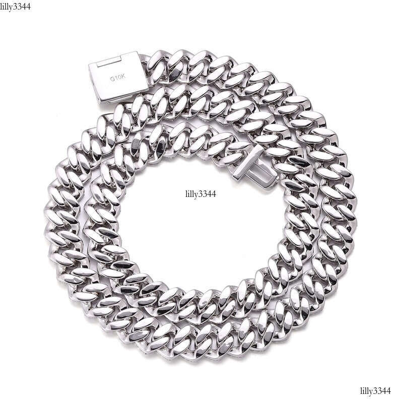 Sier Fine Jewelry Fashion Bracelet Chic Cuban Link Chain with Moissanite Elegant and Stylish Accessor