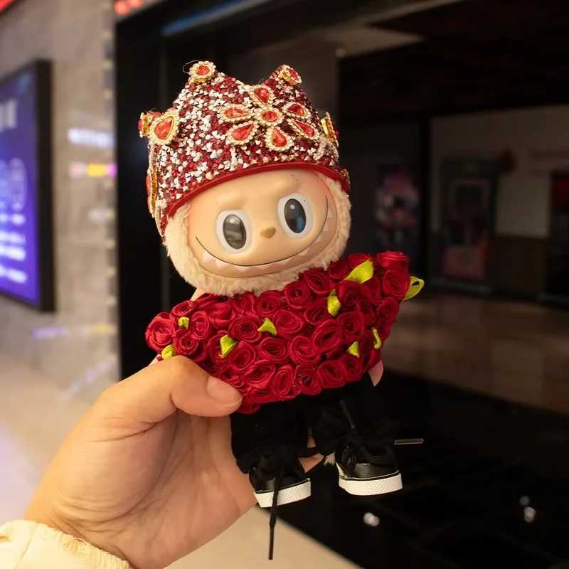 For Labubu Diy Doll Clothes And Accessories 11 Scale Collectible Toys For V1 V2 V3 Wacky Mart Series 17cm GdLimited EditionT251018
