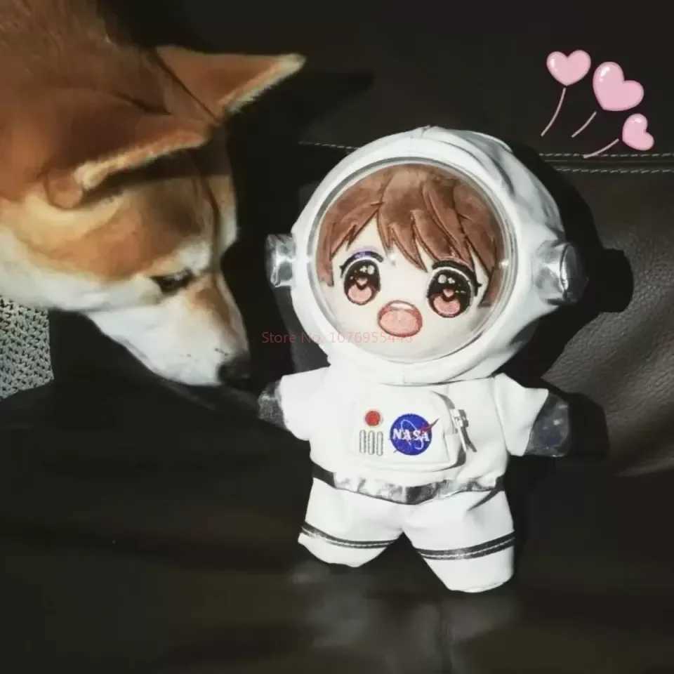 17cm Labubu Astronaut Clothes Cute Glue Doll Clothes Replacement Doll Accessories Cute Decoration Game ToysT251018