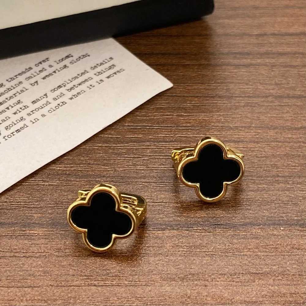 Korea Trendy Elegant Lucky Flower Earrings For Women Mini Leaf Earring Personality Commute Jewelry Gift Y251018