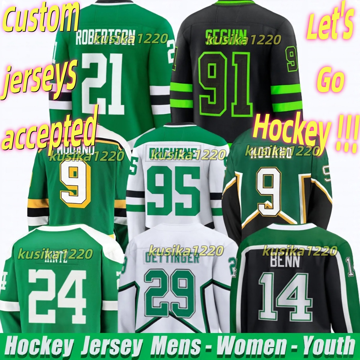 21 Jason Robertson dallasS hockey jersey stars jersey Tylers Seguins Jake Oettinger Jamie Benn Wyatt Johnston Matt Duchene Hintz Jake Oettinger Mike Modano jerseys