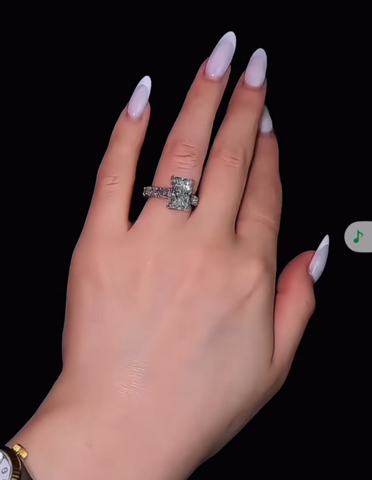 Choucong Sparkling Wedding Rings Luxury Jewelry 925 Sterling Silver Radiant Shape 5A Cubic Zircon CZ Diamond Gemstones Party Women Engagement Band Rin