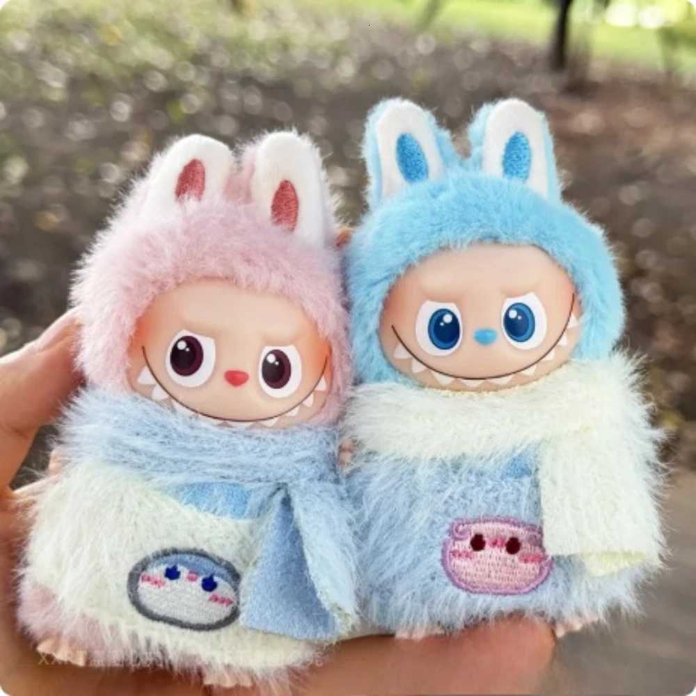 For 105cm Labubu 40mini Clothes Sexy and Cute Bellybandsoverallsmilk Winter Clothes Doll Scarves Accessories Christmas GiftsT251018