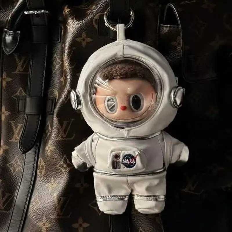 17cm Labubu Astronaut Clothes Cute Glue Doll Clothes Replacement Doll Accessories Cute Decoration Game ToysT251018