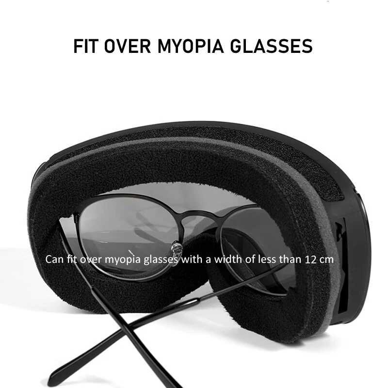 Kids Ski Goggles Snow Glasses Winter Outdoor Sports Snowboard Eyewear Doublelayer Anti Fog for Boys Girls Age 312 D251018