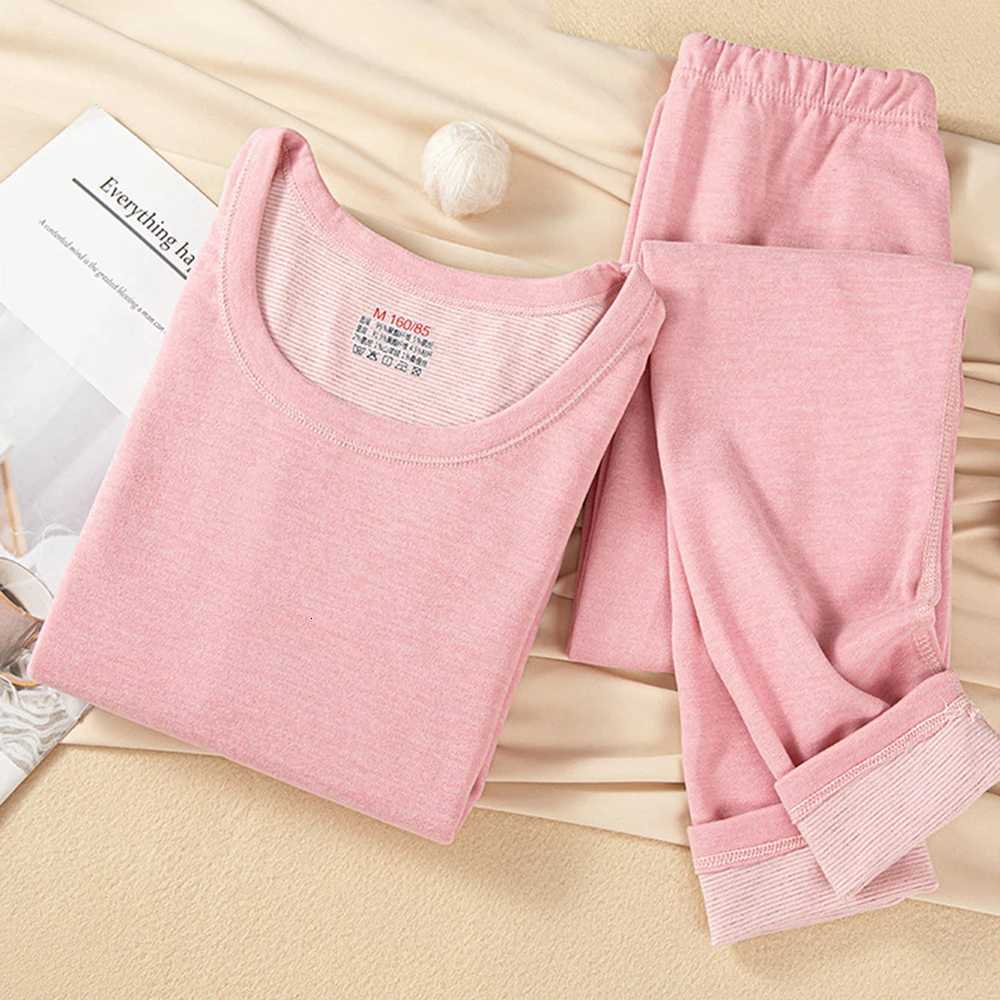 Thermal Underwear Ladies Intimates Long Johns Women Thermal Clothes Wool And Silk Double Layer Thermal Shirt Mens Thermal Pants T251018