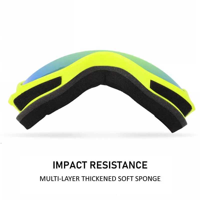 Kids Ski Goggles Snow Glasses Winter Outdoor Sports Snowboard Eyewear Doublelayer Anti Fog for Boys Girls Age 312 D251018