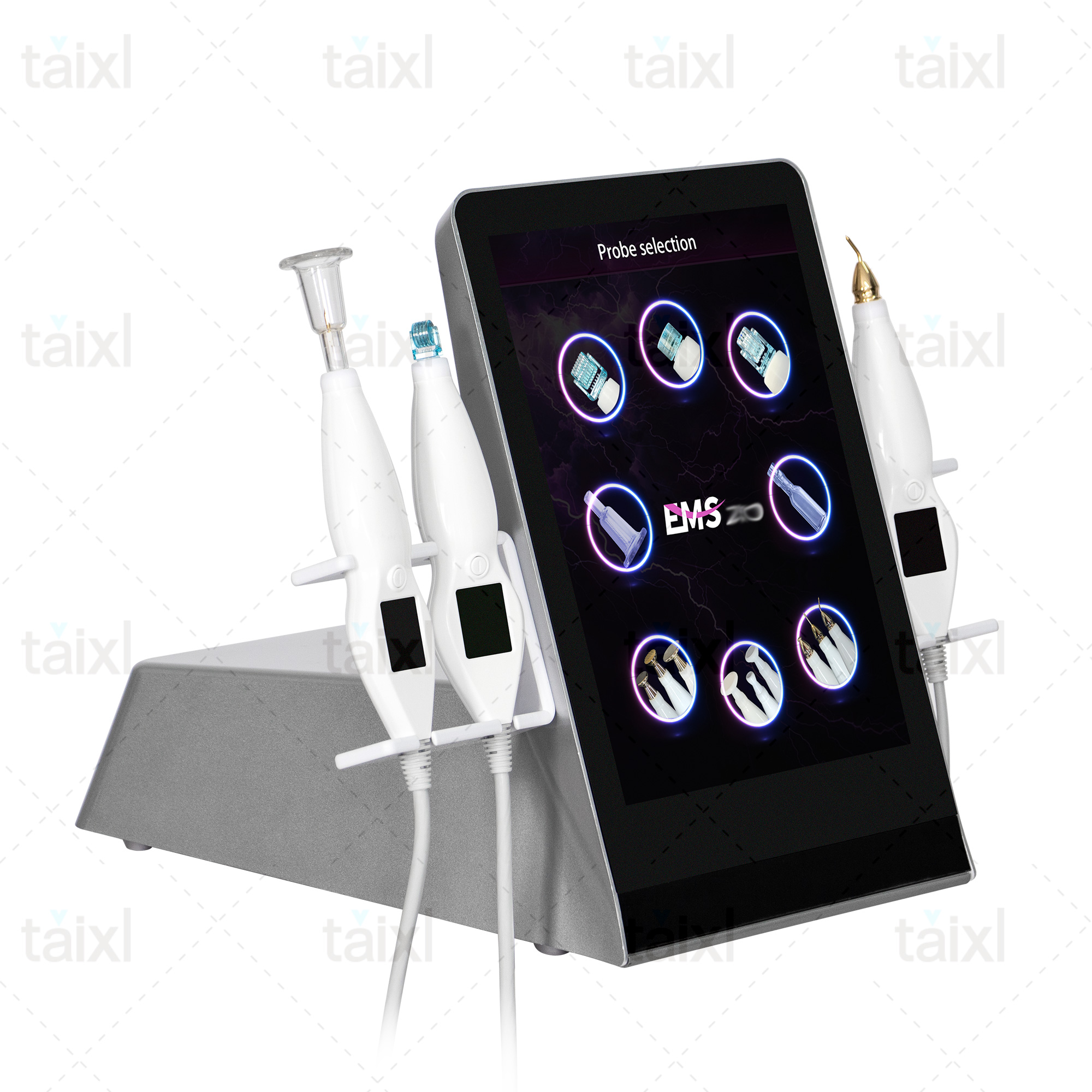 Cold And Hot Plasma Diamond Stamp Ozone Plasma Skin Rejuvenation Anti-aging Facial Care Beauty Machine