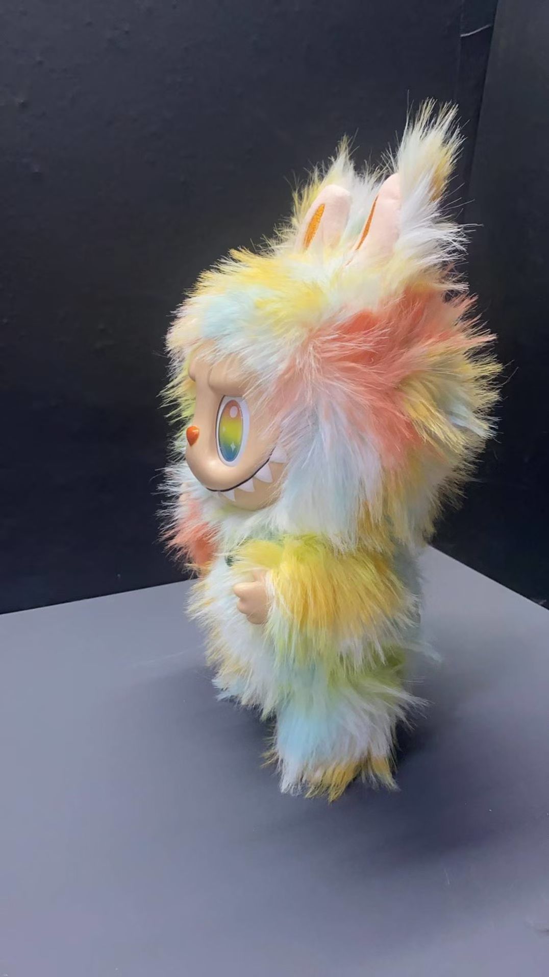 38cm 58cm Jumbo large big Zimomo Labubu rock monsters giant high-end angel zimomo doll toy Gift cheif custom High energy toys Home Decor