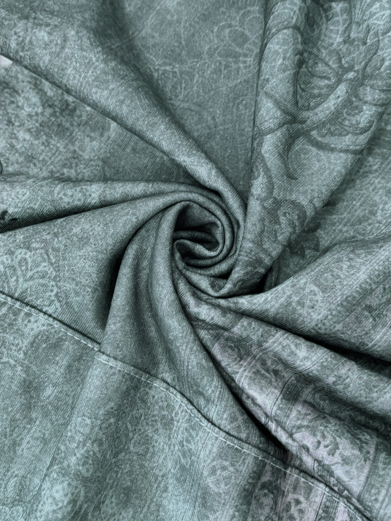 Women's Autumn Winter Floral Print Hoodie - Casual Fashion Versatile Pullover Sweatshirt-CF56011