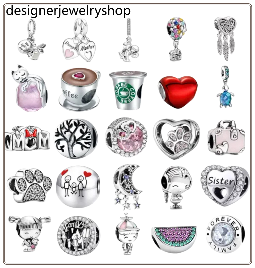 Charm Bracelet charms for Bracelet Mom and Daughter Love Charm Dog Claw Charm Valentine's Day Christmas Gift