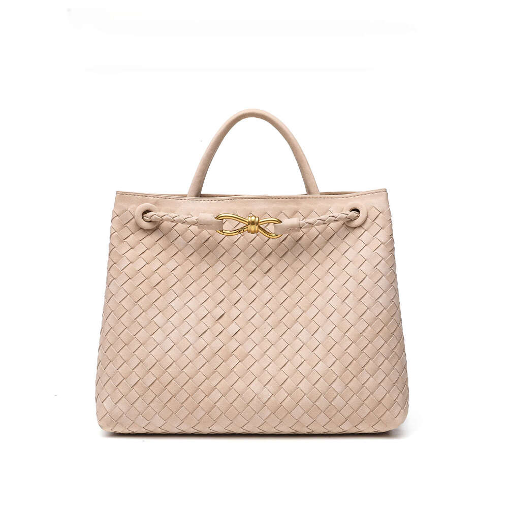 Frosted Suede Single Shoulder Crossbody Handwoven for Women New Commuting Large Capacity Tote Bag