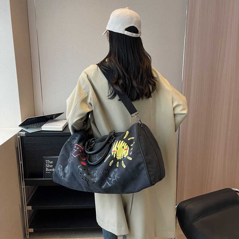 Sunflower Personalized Travel Bag Trendy Stylish Gym Bag Business Trip Outdoor Duffel Bag Casual Large Capacity Handbag
