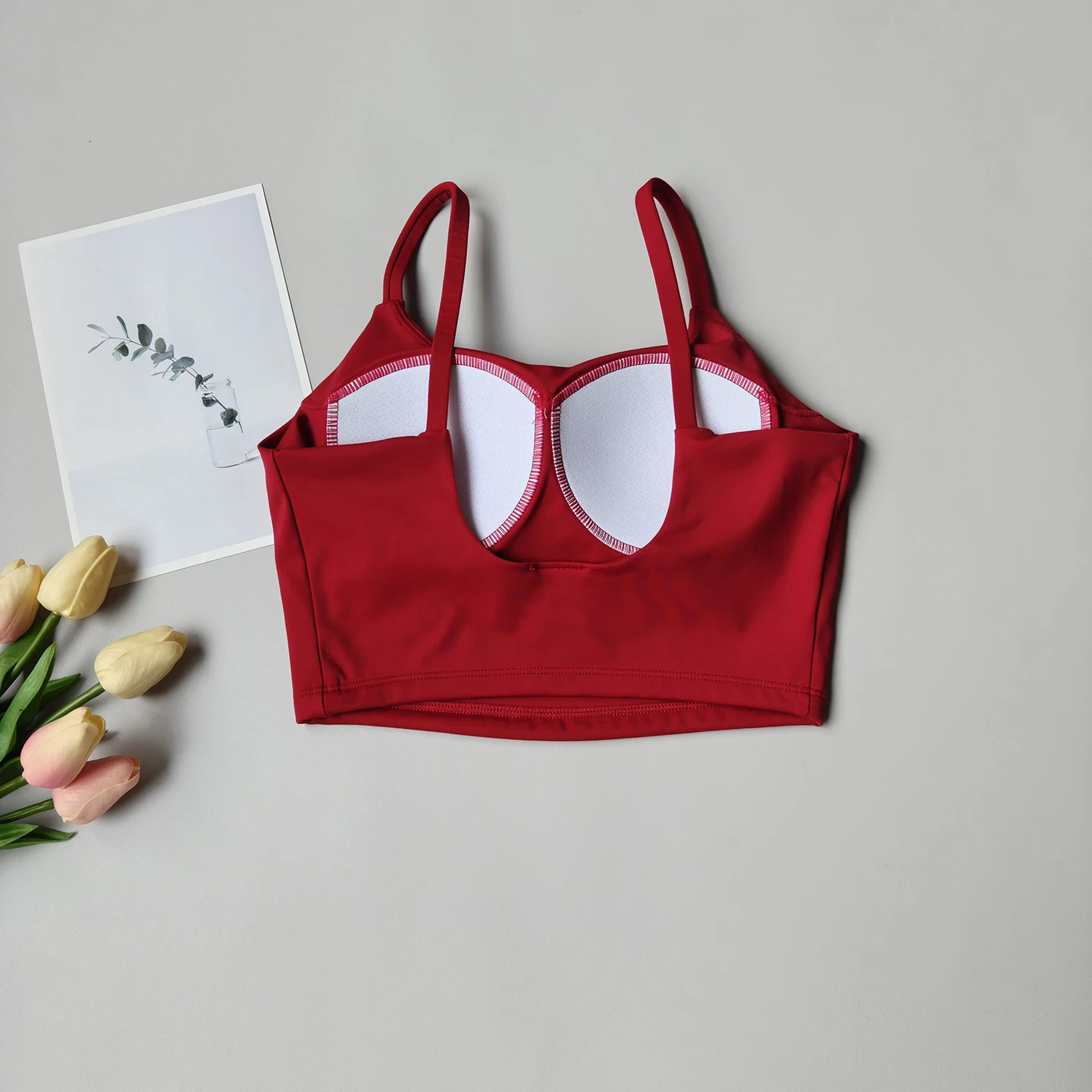 Breathable Sports Bra for Women Fitness Top Push Up Sport Bra Fixed Pad Yoga Underwear Sport Tops Running Vest Gym Wear 251018