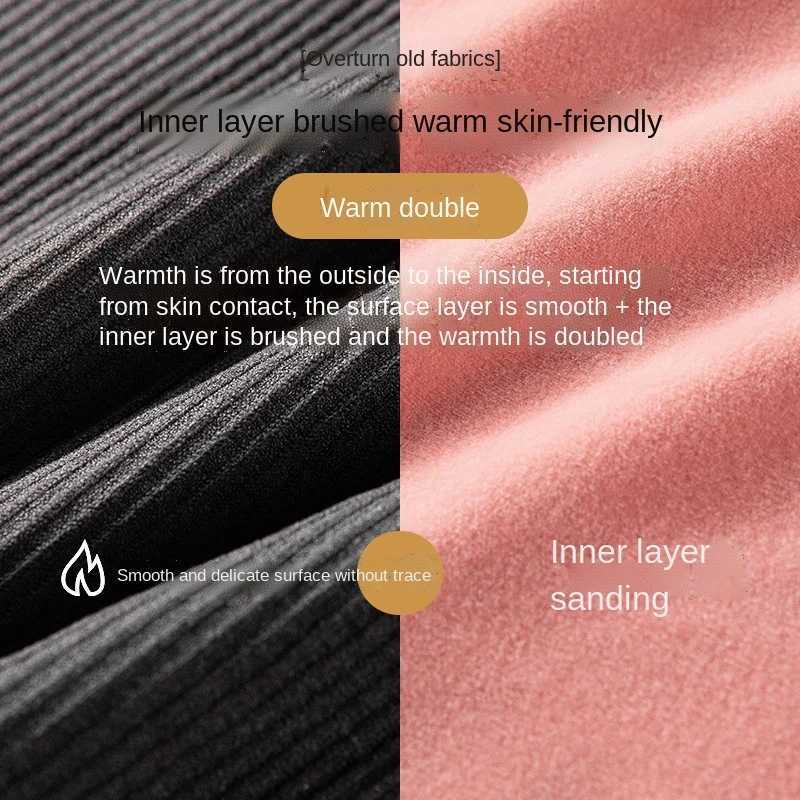 Autumn and Winter New Seamless Fleece Thickened Thermal Underwear Women s Comfortable Slim Fit Girl Warm Bottoming Vest T251018