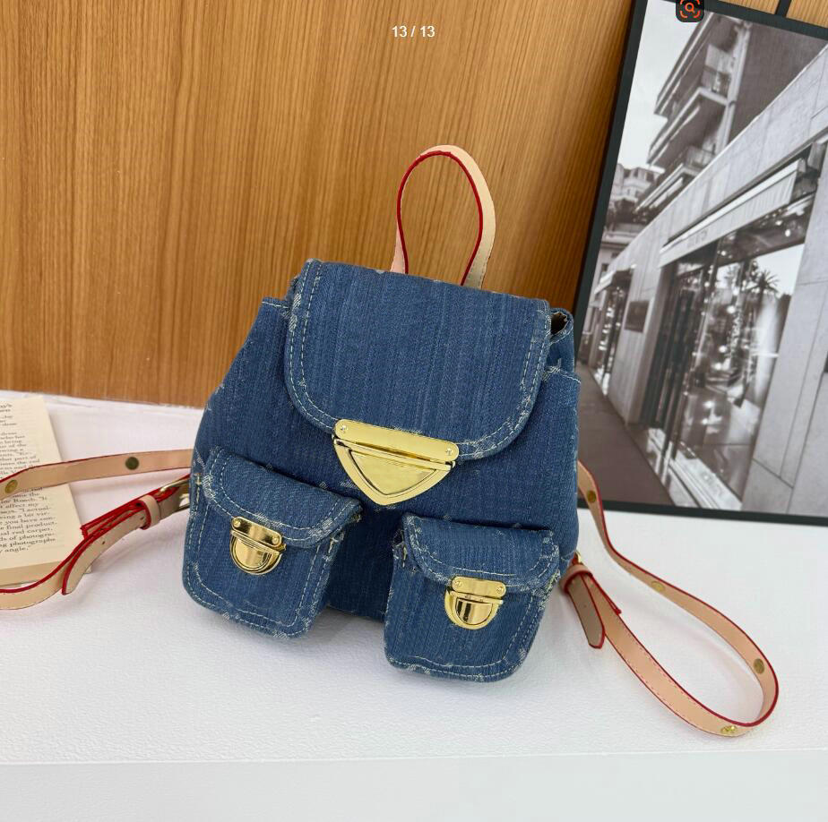 denim handbag venice backpack designer shoulder bag purse shoulder sunset denim bags Backpack women bag crossbody designer bags woman purses designer luxury bag