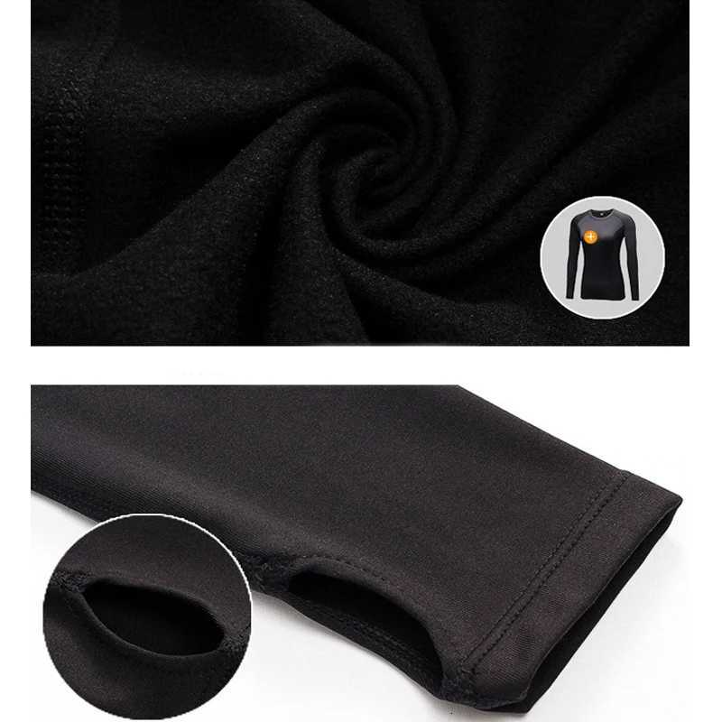 Womens Thermal Underwear For Women Tracksuit Winter Warm Long Johns Set Quick Dry Antimicrobial Stretch Plus velvet Set T251018
