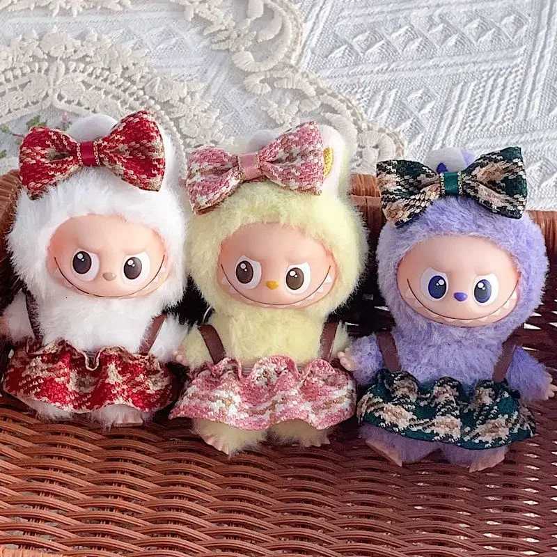 For Iabubu 40 Mini Clothes New Model for 10cm Doll for Mini Labubu Doll Outfit AccessoriesT251018