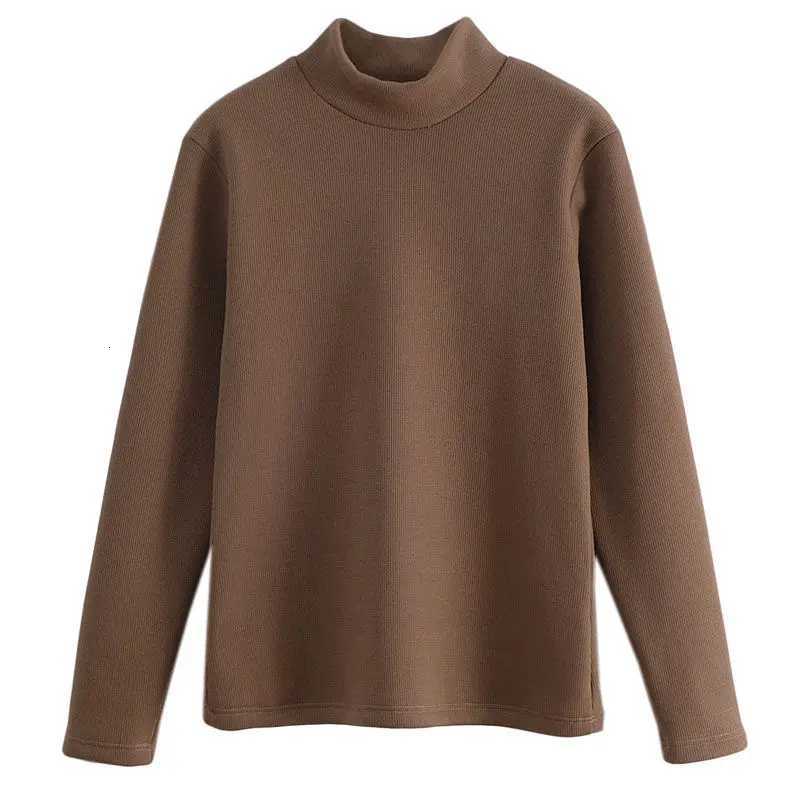 Thermal Underwear Women Plus Velvet Thick Autumn Winter High Elasticity Bottoming Shirt Long Sleeve Body Tights Fleece Blouse T251018