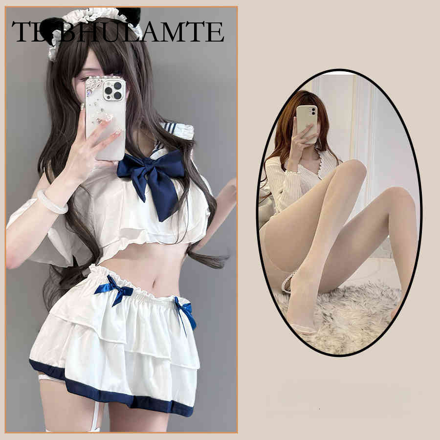 TB BHULAMTE Free Shipping New Designer Clothing Sexy Student Costume Anime Underwear Bed Quick Attack Sexy JK Uniform Sexy Bow Set