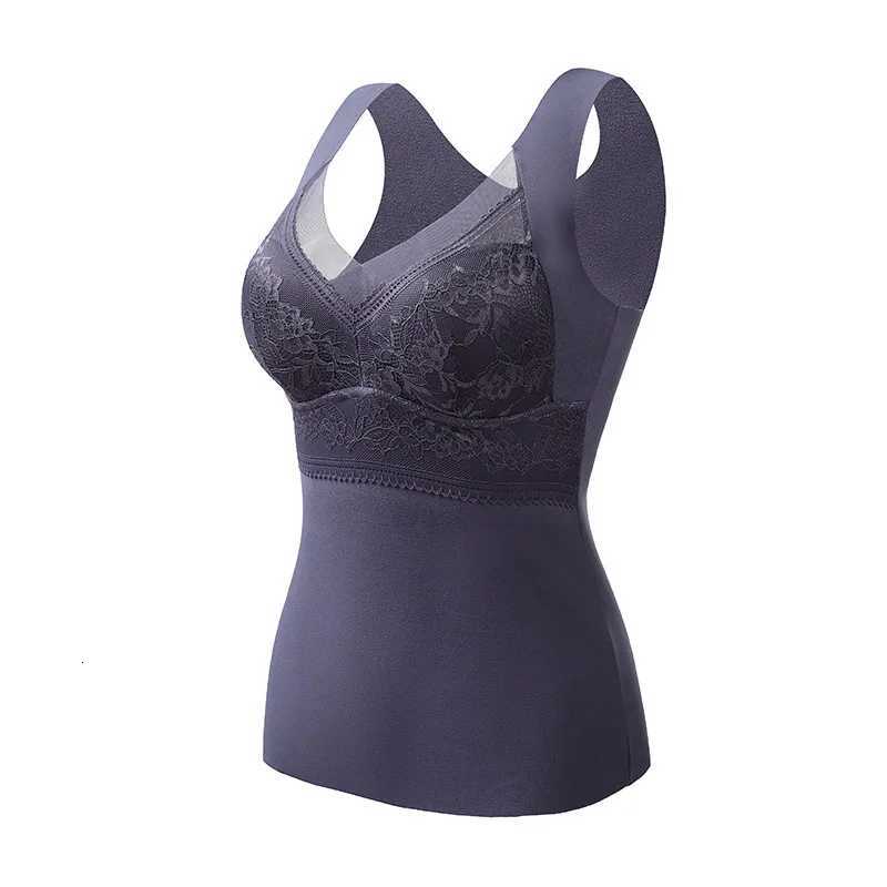 Women Thermal Underwear Winter Bottoming Top Seamless Thick Double Layer Warm Lingerie Warm bra Sports underwear T251018