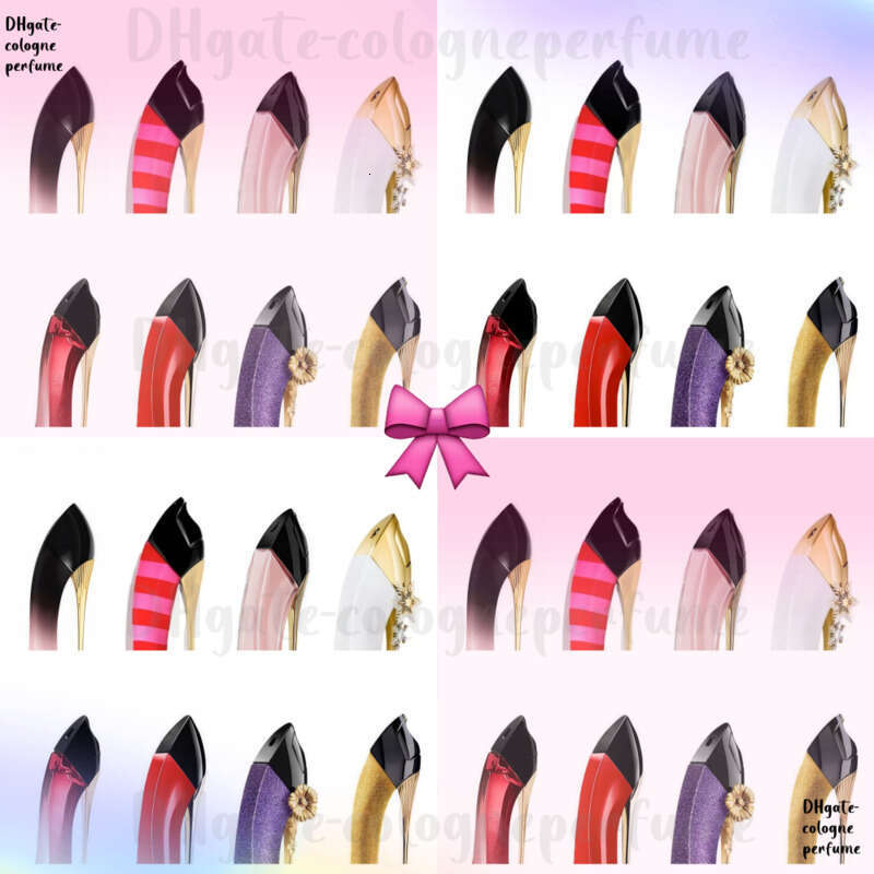 good girl blush perfume heel perfume women pink 80ml Fragrances Quality Good Perfume for Eau De Parfum Long Lasting Smell EDP Woman girl Perfumes Spray Cologne