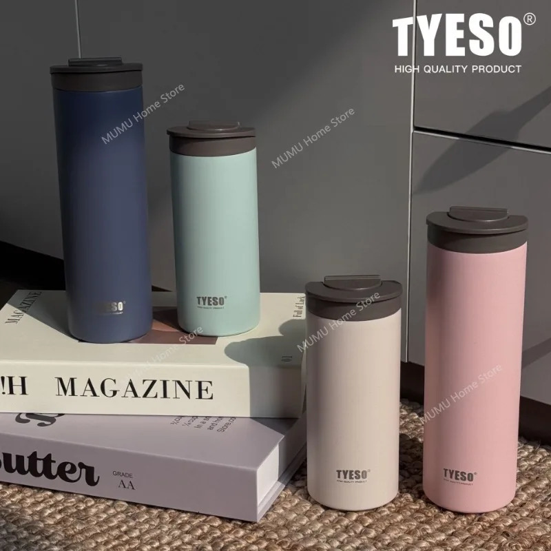 Tyeso 360500ML Stainless Steel Insulated Keeps Cold and Heat Thermal Mug Travel Coffee Cup LeakProof Vacuum Flasks 251017 W260226