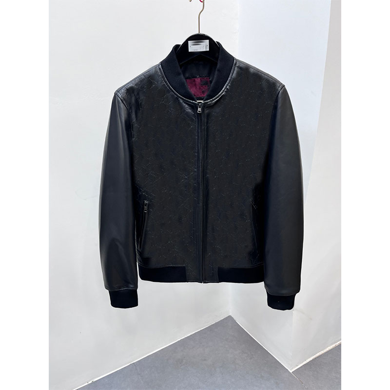 designer mens jacket Alina sheep nappa windproof and warm